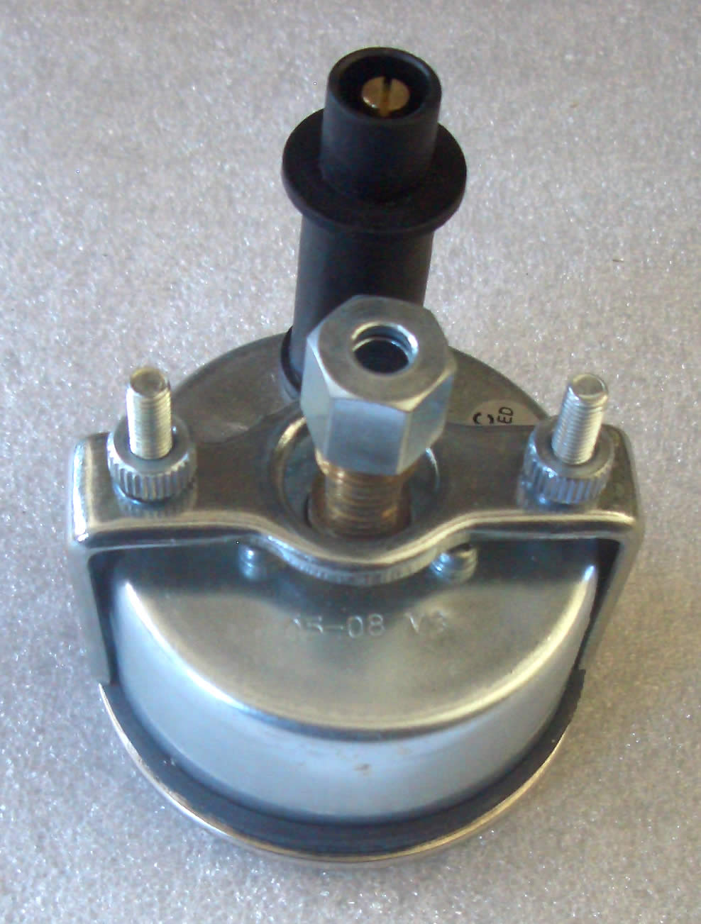 Öldruckmanometer Einbaumaß Ø60mm mit Beleuchtung für Traktor Druckanzeige  02