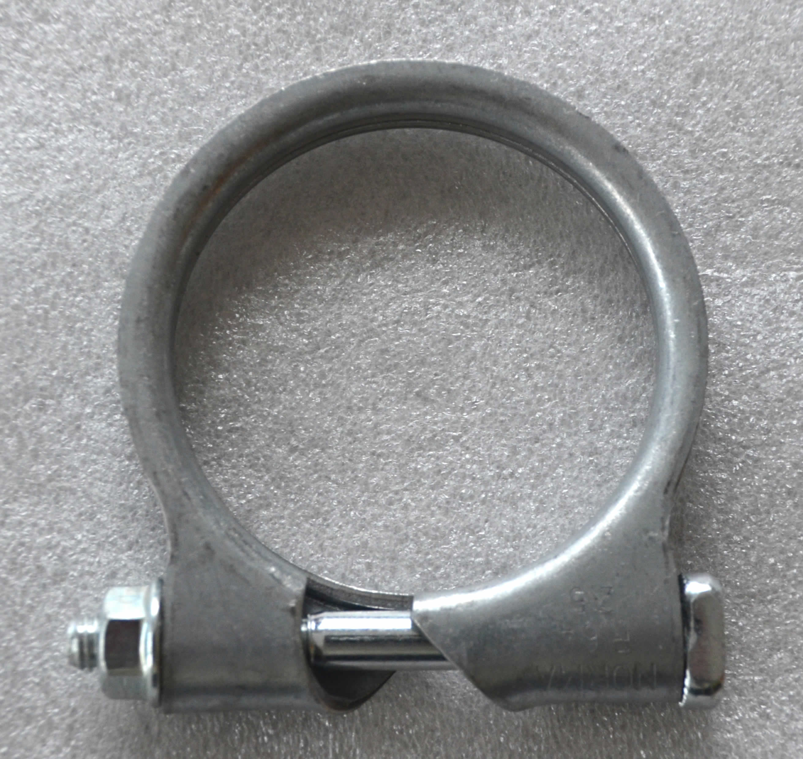 Oldtimer Jehle - Metallschelle für Auspuff ca 64 mm bis 59 mm