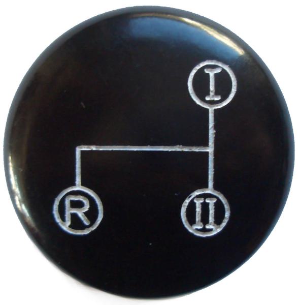 Schaltknopf mit Schaltschema
