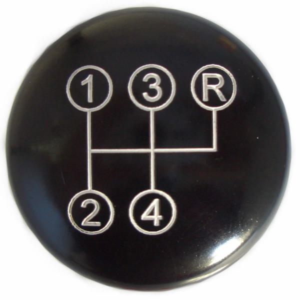 Schaltknopf mit Schaltschema für Schlüter usw.