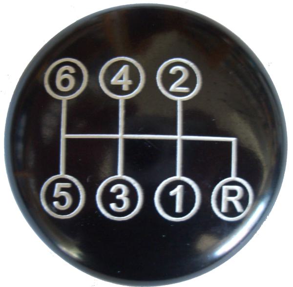 Schaltknopf mit Schaltschema