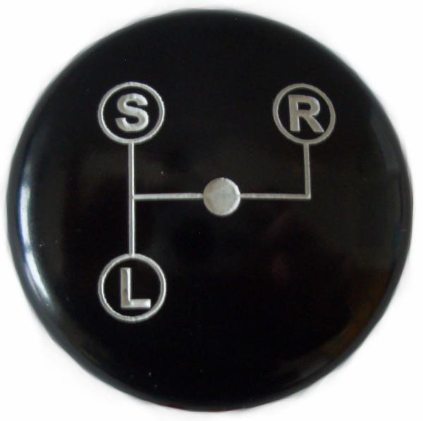 Schaltknopf mit Schaltschema