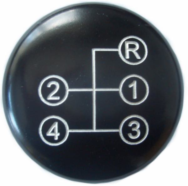 Schaltknopf mit Schaltschema