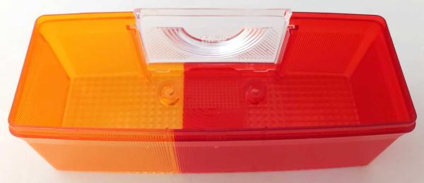 Ersatzglas Hella links mit Kennzeichenbeleuchtung