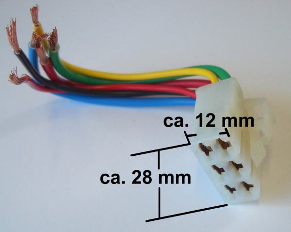 Gerätestecker 6-fach Stecker
