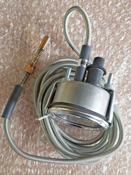Fernthermometer für wassergekühlte Motoren Einbaumaß 60 mm 2,5m Kapillar