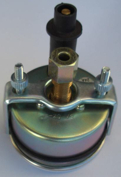Oldtimer Jehle - Öldruckmanometer mechanisch Einbaumaß 60 mm