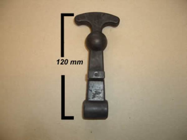 Haubenhalter aus Gummi ca. 120 mm lang