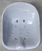 Sitzschale aus Metall "Modell Hochlehner"